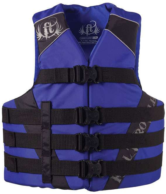  Full Throttle 1122 Adult Dual-Sized Nylon Water Sports Vests