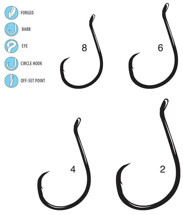  Gamakatsu Octopus Offset Point Circle Hooks