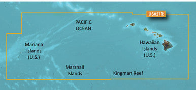  Garmin HXUS027R BlueChart G3 HD - Hawaiian/Mariana Islands
