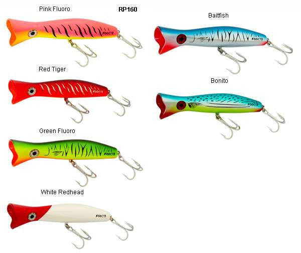  Halco Roosta Popper Lures