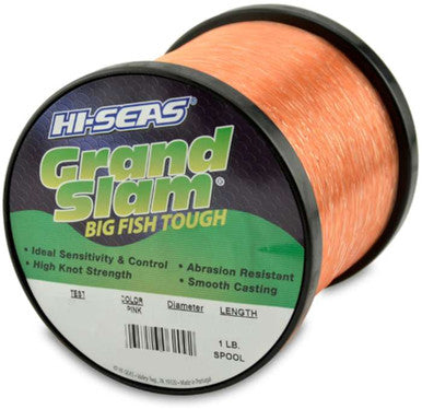  Hi-Seas Grand Slam Mono 1 Lb. Spool Pink