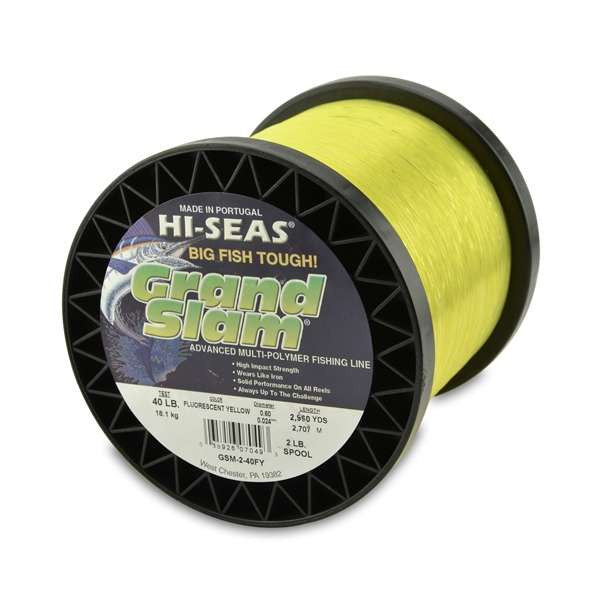  Hi-Seas Grand Slam Mono 2 Lb. Spool Fluorescent Yellow