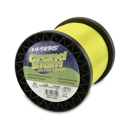  Hi-Seas Grand Slam Mono 2 Lb. Spool Fluorescent Yellow