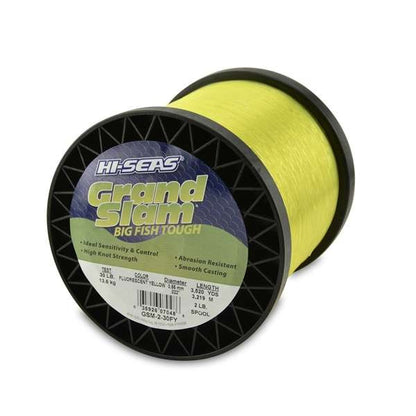  Hi-Seas Grand Slam Mono 2 Lb. Spool Fluorescent Yellow