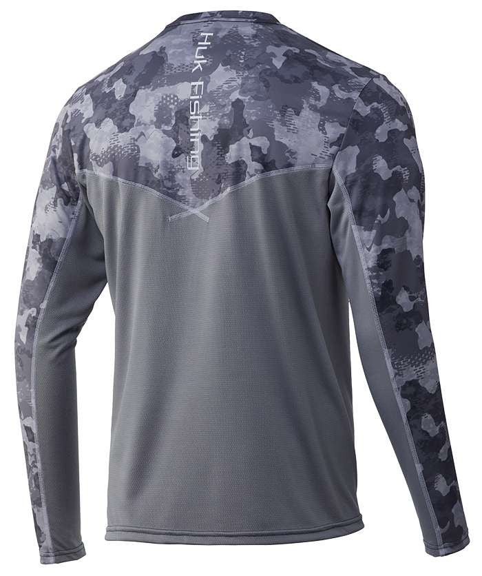  Huk Icon X Refraction Camo Long Sleeve Shirts