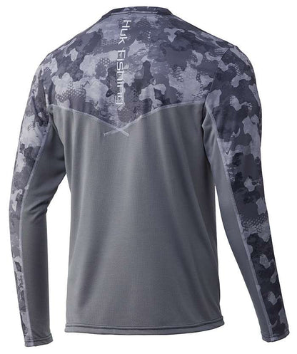  Huk Icon X Refraction Camo Long Sleeve Shirts
