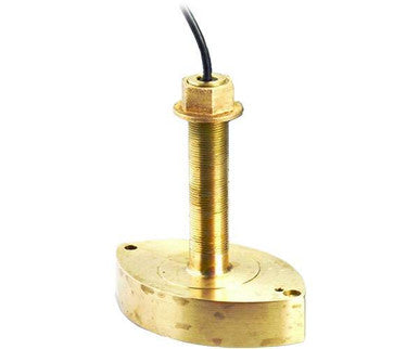  Humminbird XTH-9-20 Bronze Thru-Hull Transducer With Depth