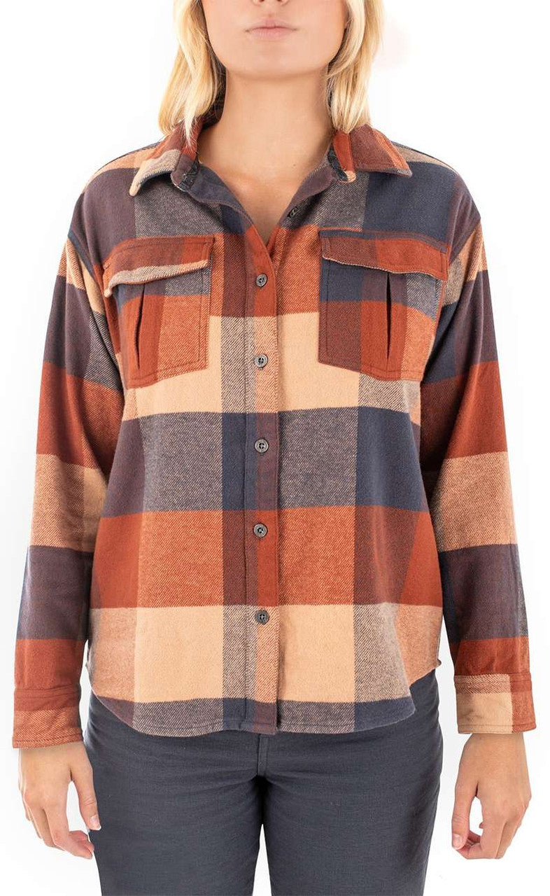  Jetty Womens Anchor Flannel
