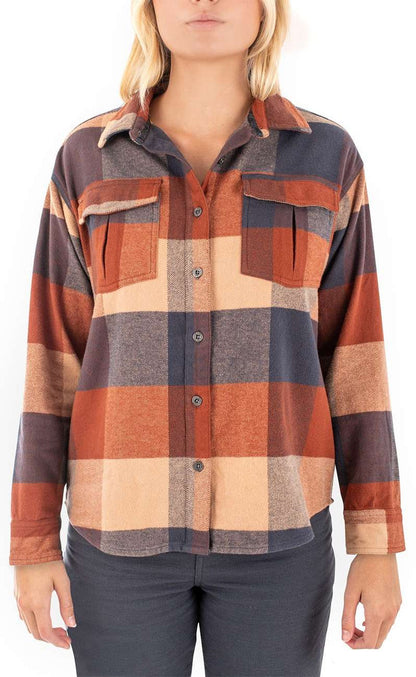  Jetty Womens Anchor Flannel