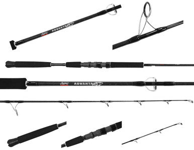  Jigging World Ghost Hunter Advantage Jigging Spinning Rods