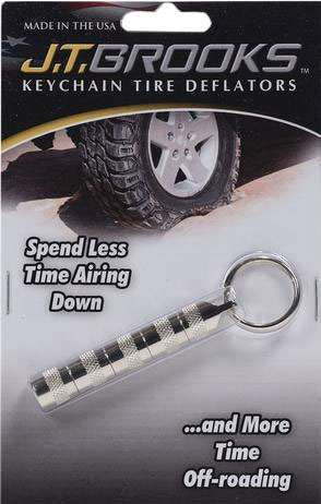  J.T. Brooks Keychain Tire Deflator