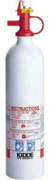  Kidde 466636 5BC Mariner Fire Extinguisher W/ Pin