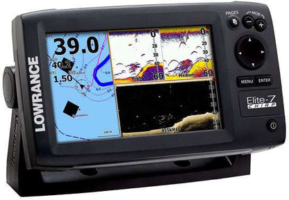  Lowrance Elite-7 CHIRP Base Fishfinder/Chartplotter Combos