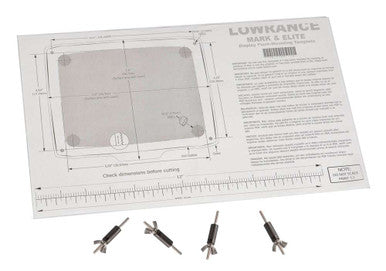  Lowrance Elite/Mark Flush Mount Kit 5 FM-ME5