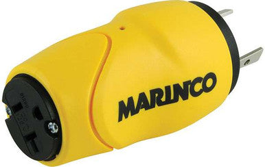  Marinco S30-15 One Piece Adapter 15/20A 125V Female To 30A 125V Male