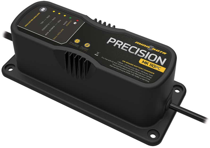  Minn Kota 1831100 MK110PC 1 Bank X 10 Amp Precision Charger