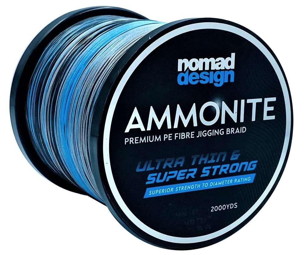  Nomad Design Ammonite X8 Jigging Braid - Multicolour
