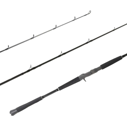  Ocean Tackle International OTI-PBI701HFC Pitch Black Inshore Conventional Rod