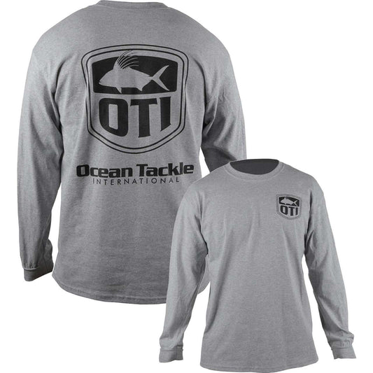  Ocean Tackle International Rooster Logo Long Sleeve Shirt