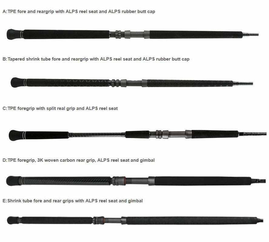  Okuma PCH Custom Series Conventional Rods