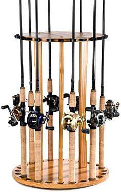  Organized Fishing BPSP 24-Rod Spinning Floor Rack