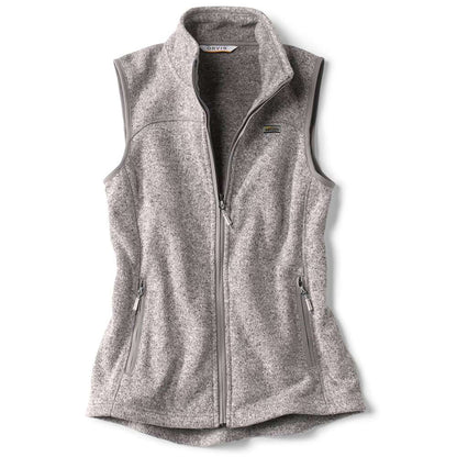  Orvis Womens R65 Sweater Fleece Vest - Grey