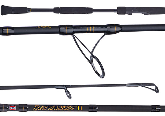  Penn Battalion II Slow Pitch Spinning Rods