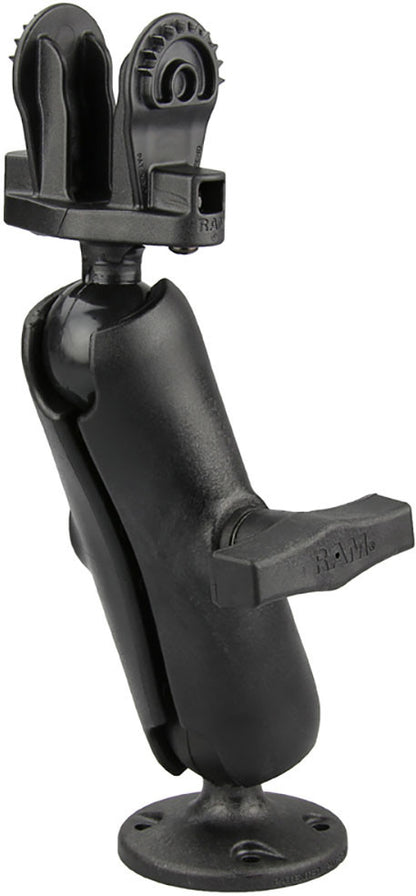  RAM Mounts Composite Double Ball Mount For Lowrance Hook2 - C Size - 1.5 In.