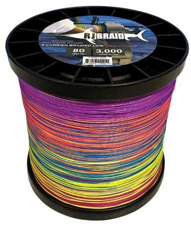  RJ Boyle Braided Line - Multi-Color