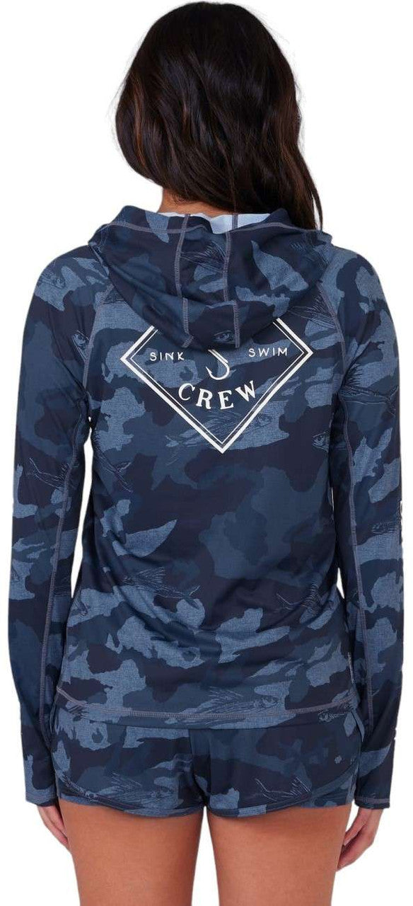 Salty Crew Womens Tippet Tech Hoody