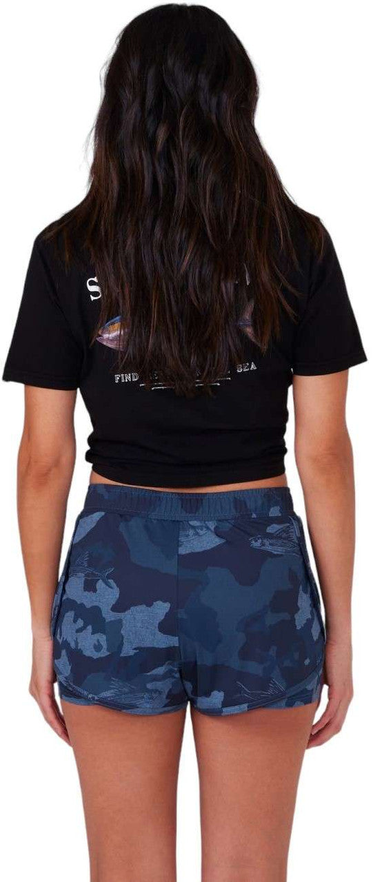  Salty Crew Womens Tippet Tech Shorts