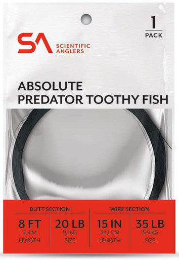 Scientific Anglers Absolute Predator Toothy Fish Leader