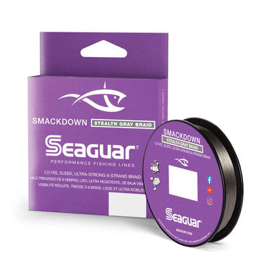  Seaguar Smackdown Braided Line - Stealth Gray