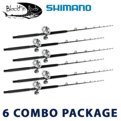  Shimano/Blackfin White Marlin Rod &amp; Reel Package