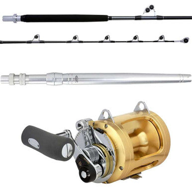  Shimano Terez TZBW78HFRUBA / Tiagra TI50WLRSA BW Full Roller Standup Combo - UB2-SLV