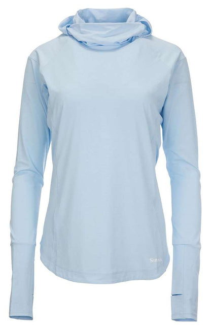  Simms Womens Solarflex Cooling Hoody - Ice