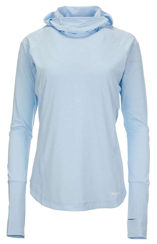  Simms Womens Solarflex Cooling Hoody - Ice