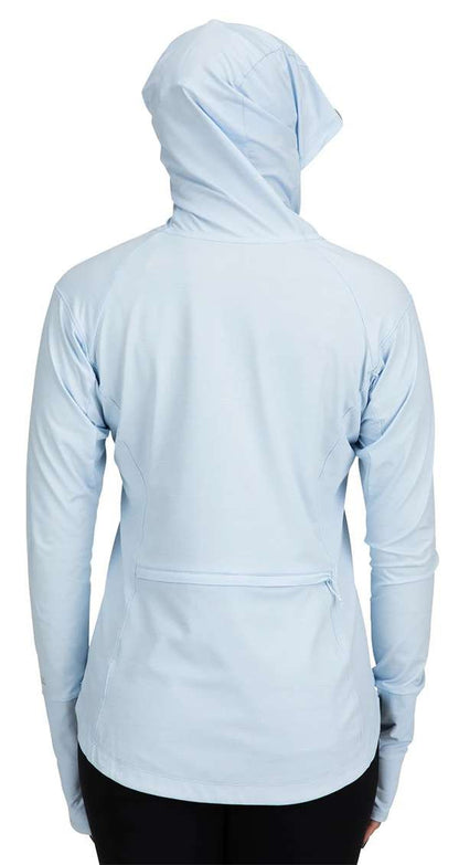  Simms Womens Solarflex Cooling Hoody - Ice