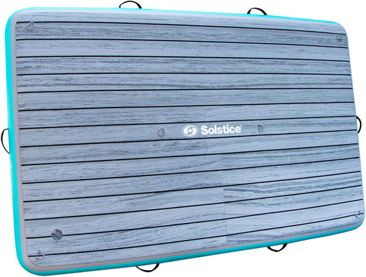  Solstice Watersports Inflatable Luxe Tract Dock - 8 Ft. X 5 Ft.