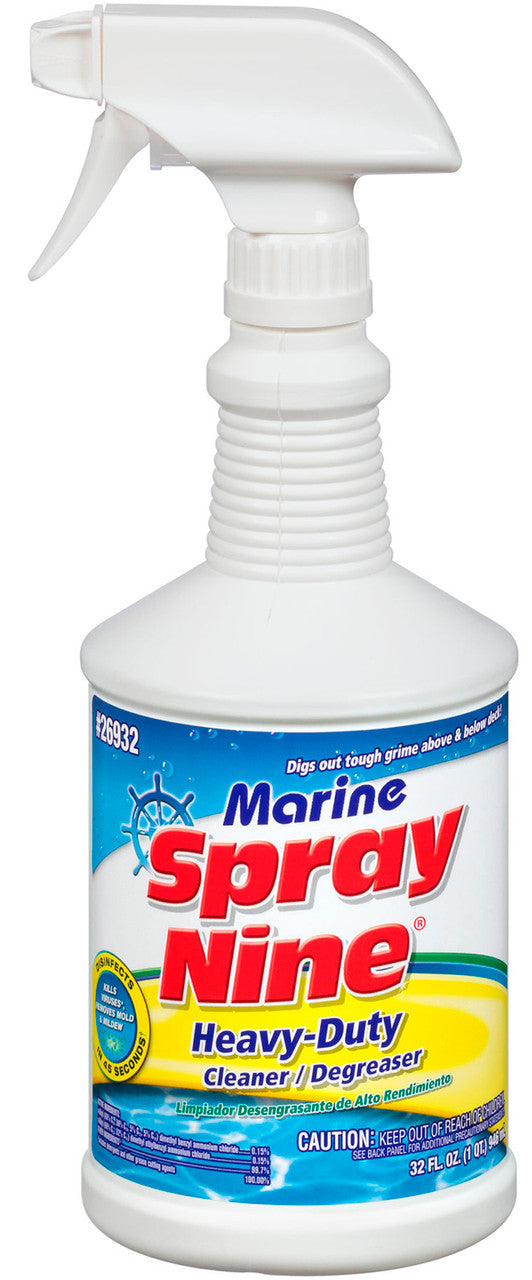  Spray Nine Marine Heavy Duty Cleaner / Degreaser / Disinfectant