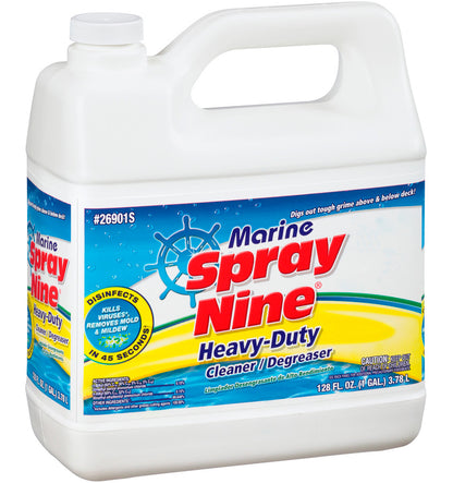  Spray Nine Marine Heavy Duty Cleaner / Degreaser / Disinfectant
