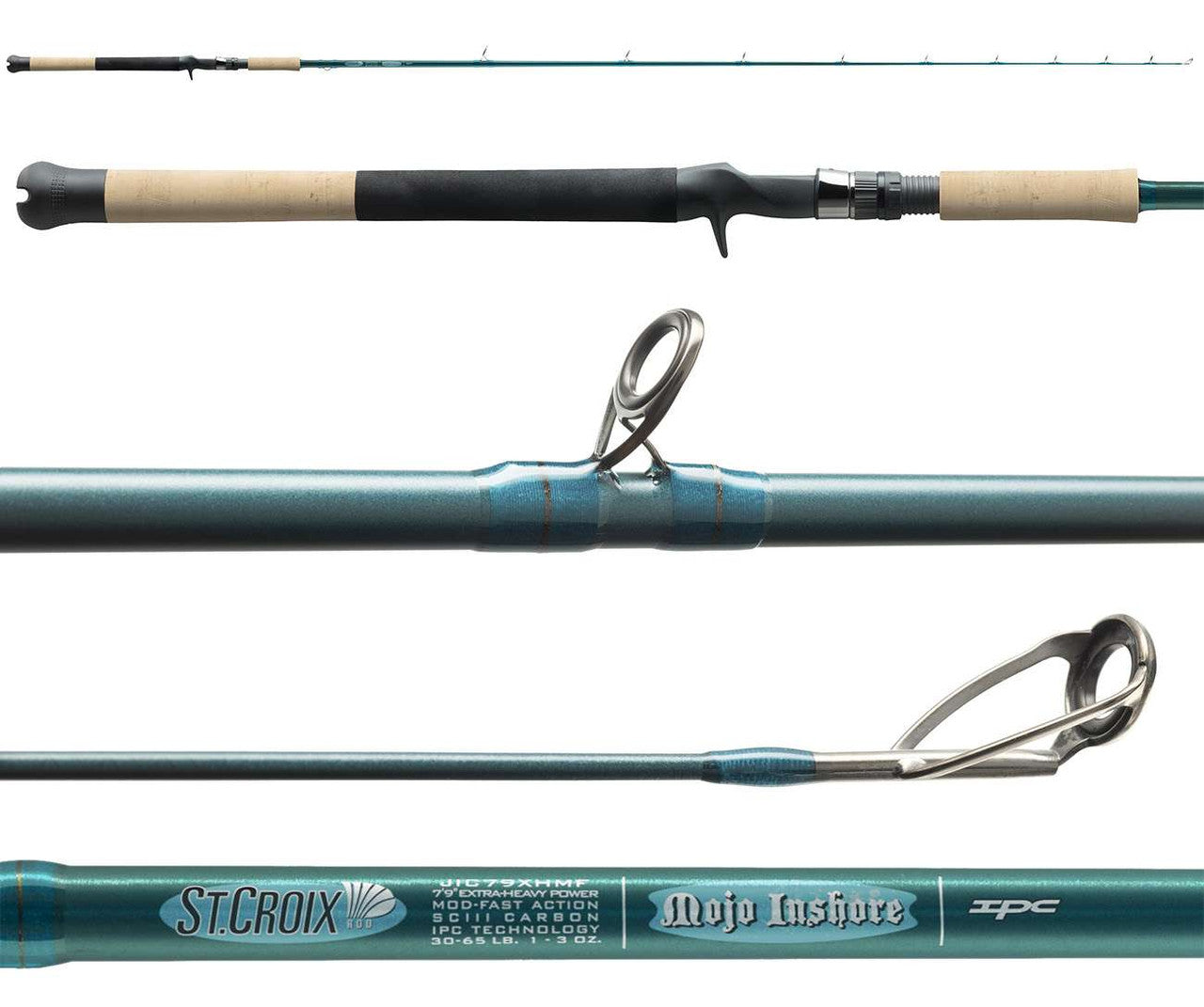  St. Croix Mojo Inshore Casting Rods