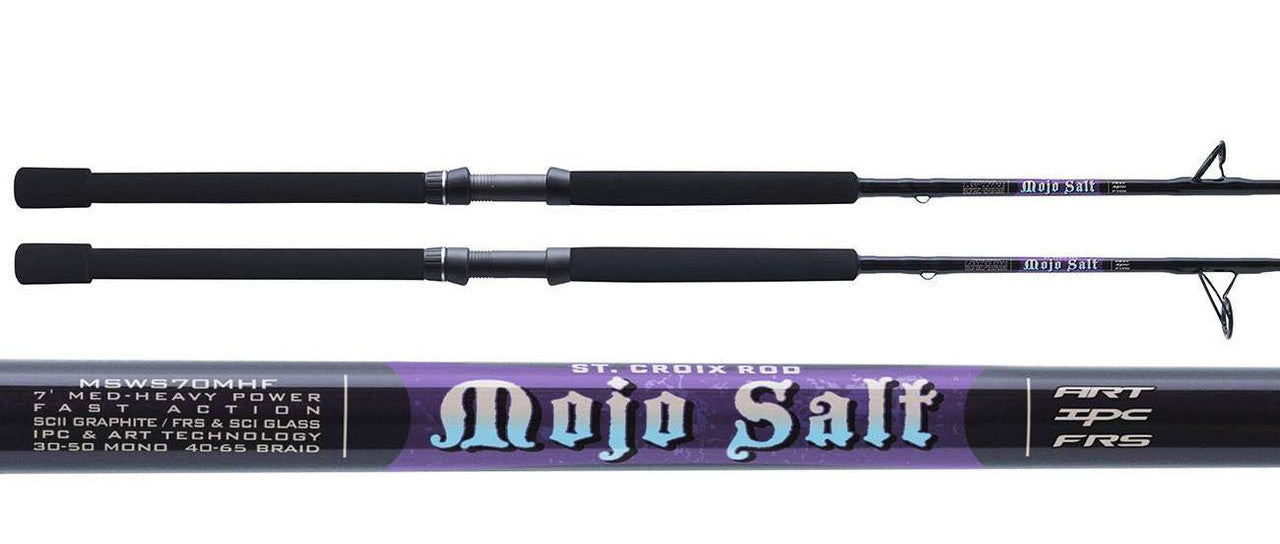  St. Croix Mojo Salt Rods