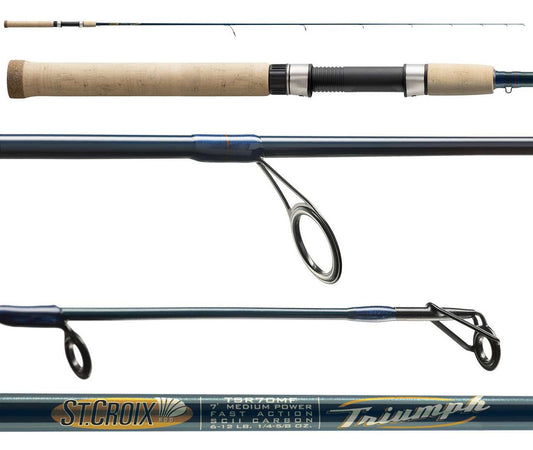  St. Croix Triumph Spinning Rods