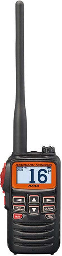  Standard Horizon HX40 Handheld 6W Ultra Compact Marine VHF Transceiver