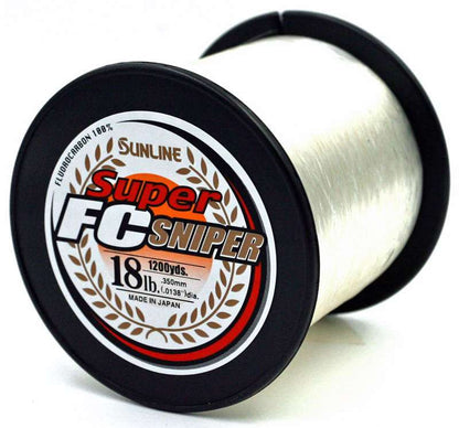  Sunline Super FC Sniper Fluorocarbon Line - 1200yd
