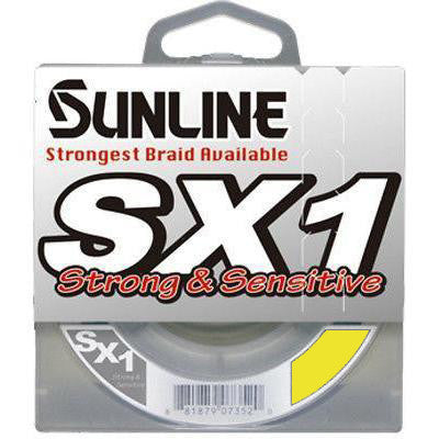  Sunline SX1 Braided Line - Hi Vis Yellow