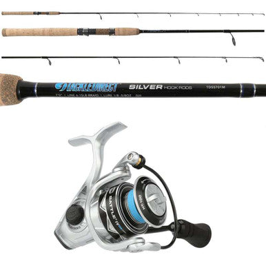  Penn Battle IV DX BTLIV2500DX / Silver Hook TDSS701M Inshore Combo