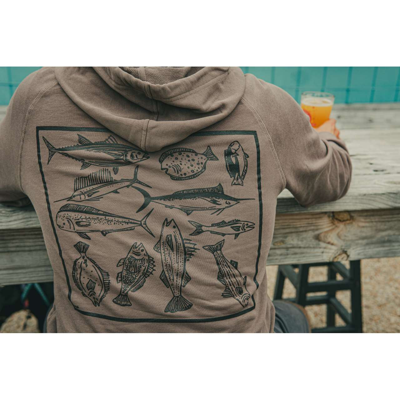  TackleDirect Fish Box Hooded Sweatshirt