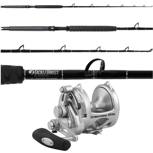  Penn International 50VISXS / TackleDirect TDPS605080SIN Standup Combo